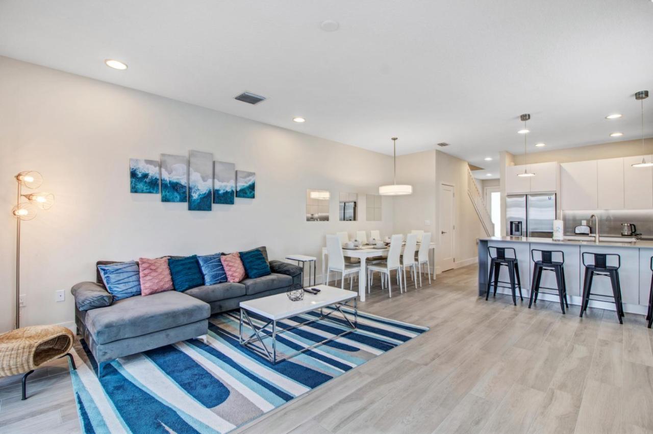 Modern Townhouse Near Disney With Heated Pool Орландо Екстериор снимка