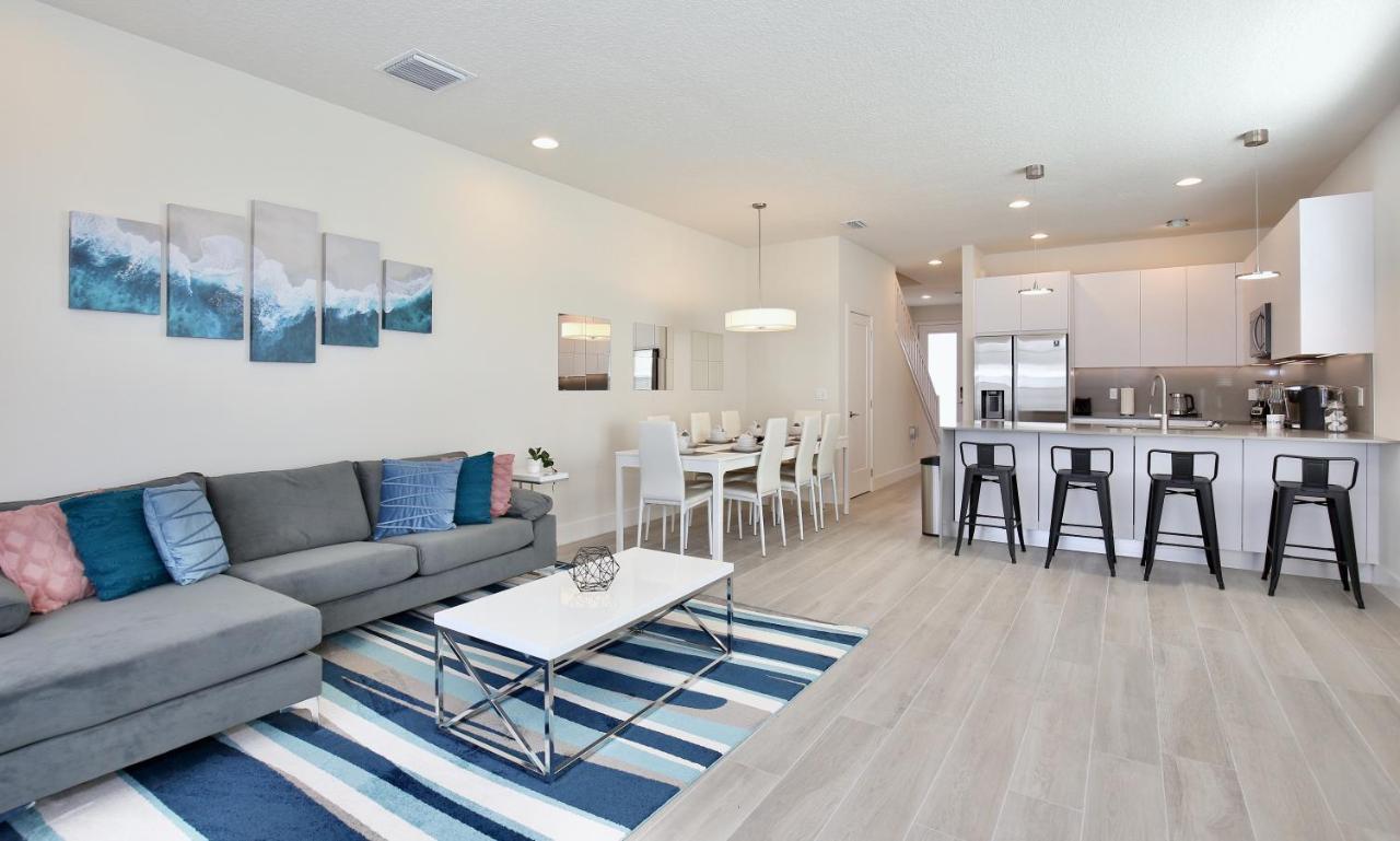 Modern Townhouse Near Disney With Heated Pool Орландо Екстериор снимка