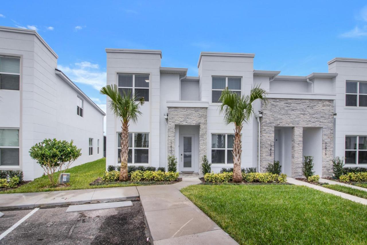 Modern Townhouse Near Disney With Heated Pool Орландо Екстериор снимка
